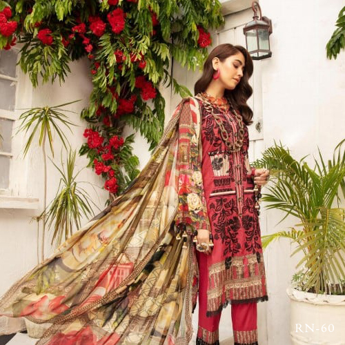 Chiffon Embroidered Dupatta