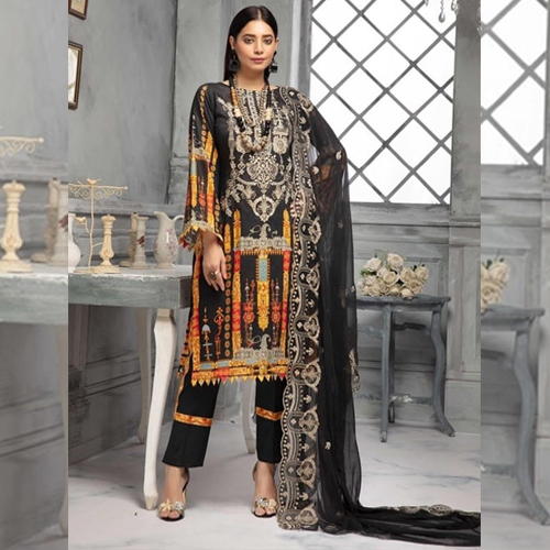 Chiffon Embroidered Dupatta-1